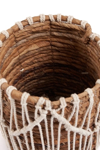 Panier Macra mazing - 14 x 14 x 16 cm - Naturel