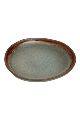 Assiette creuse en grès Côa - 17 x 17 x 2 cm