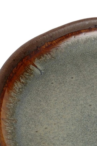 Assiette creuse en grès Côa - 17 x 17 x 2 cm