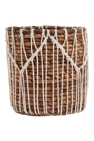 Panier de rangement Macra-Mazing - 17 x 17 x 19 cm - Naturel