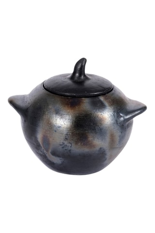 Pot en terre cuite Burned - 17 x 7 x 9 cm