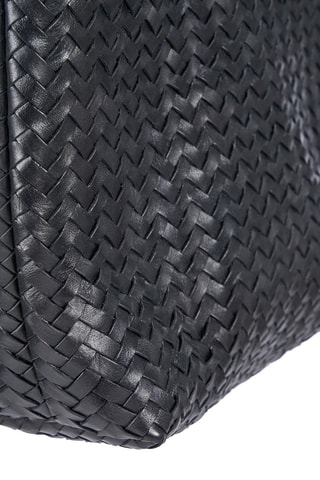 Cabas en cuir Shortlist - Noir