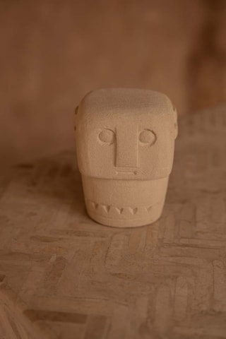 Statue en grés - 10 x 10 x 9 cm