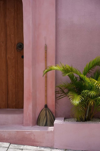 Balai décoratif - 30 x 130 x 5 cm