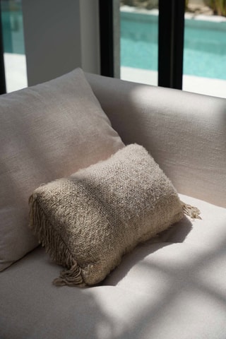 Housse de coussin Oh My Gee - Beige - 30 x 50 cm
