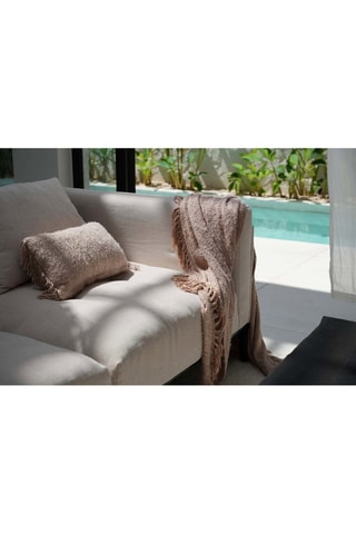 Housse de coussin Oh My Gee - Beige - 30 x 50 cm