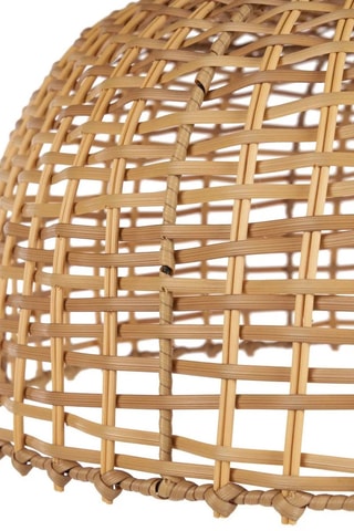 Suspension en rotin - 60 x 60 x 27 cm - Naturel