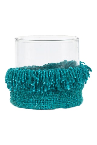 Bougeoir Oh My Gee - 15 cm - Turquoise