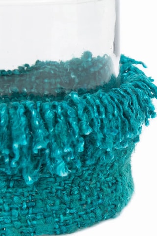 Bougeoir Oh My Gee - 15 cm - Turquoise