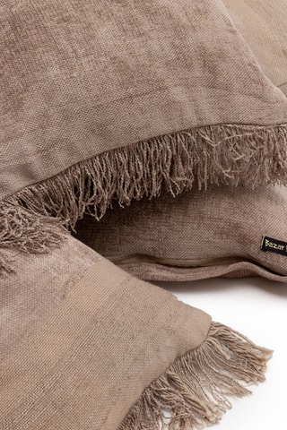 Coussin - Marron clair - 30 x 50 x 10 cm