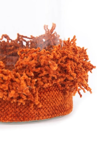 5 bougeoirs Oh My Gee - 11 cm - Orange