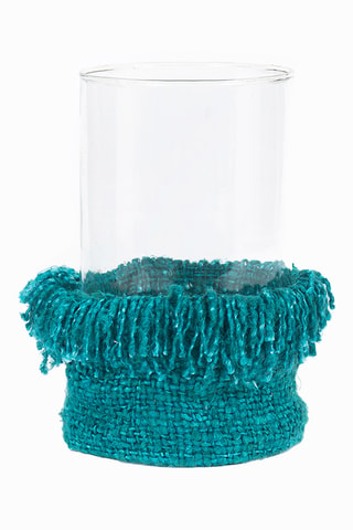 Bougeoir Oh My Gee - 25 cm - Bleu canard