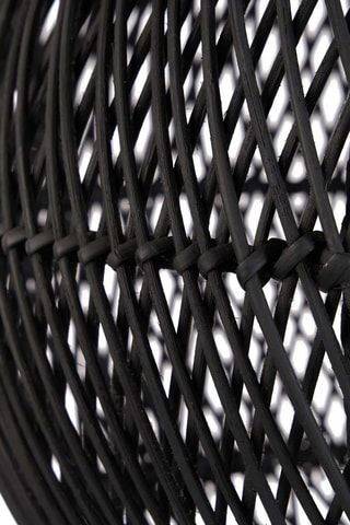 Suspension en rotin Bubble - Noir