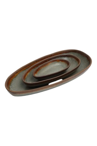 Plateau de service en grès Côa - 34 x1 6,5 x 4,1 cm