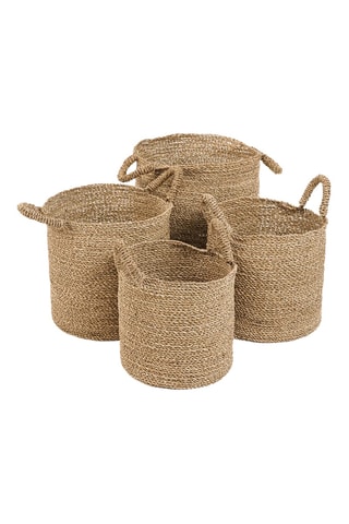 Panier de rangement Sensity - 34 cm - Naturel