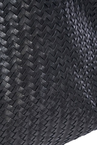 Cabas en cuir Execu-Shopper - Noir