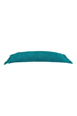 Housse de coussin Oh My Gee - Bleu canard - 35 x 100 cm