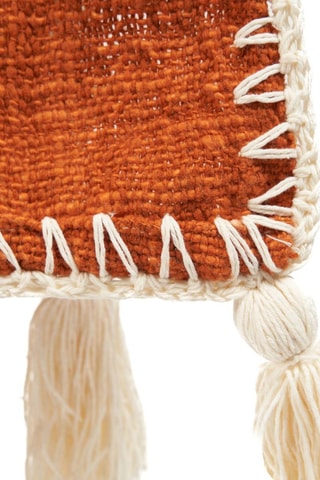 Jeté de lit The Stitch - Rouge brique - 246 x 126 x 1 cm