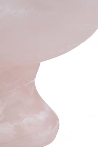 Présentoir à fruits Organique - 27 cm - Rose poudré et blanc
