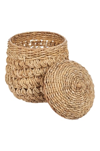 Panier en rotin Tarajih - 40 cm - Naturel