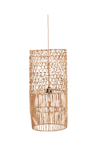 Abat-jour Takuhanki - 32 x 32 x 67 cm - Marron