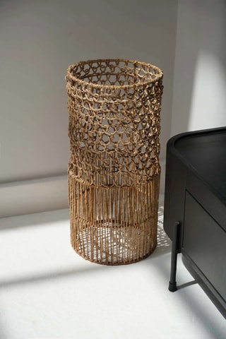 Abat-jour Takuhanki - 32 x 32 x 67 cm - Marron