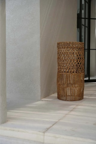 Abat-jour Takuhanki - 32 x 32 x 67 cm - Marron