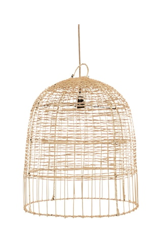 Suspension en rotin Amalfi - 50 x 50 x 55 cm - Beige