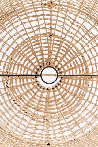 Suspension en rotin Amalfi - 50 x 50 x 55 cm - Beige