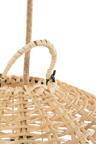 Suspension en rotin Amalfi - 50 x 50 x 55 cm - Beige