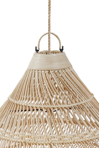 Suspension en rotin Drop - Naturel