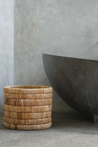 Panier à linge - 37 x 31 cm - Naturel
