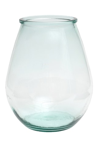 Vase Qiezi - 23 cm - Bleu