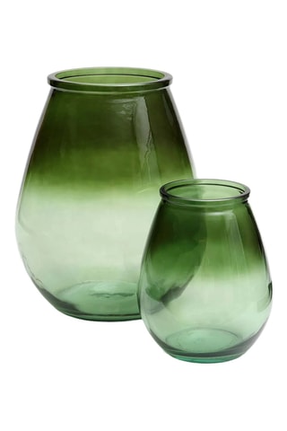 Vase Qiezi - 29 cm - Vert