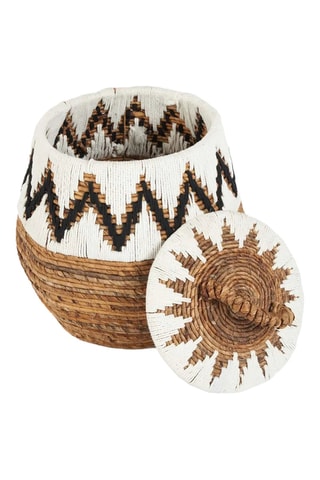 Panier Little Bay - 44 x 44 x 47 cm - Blanc