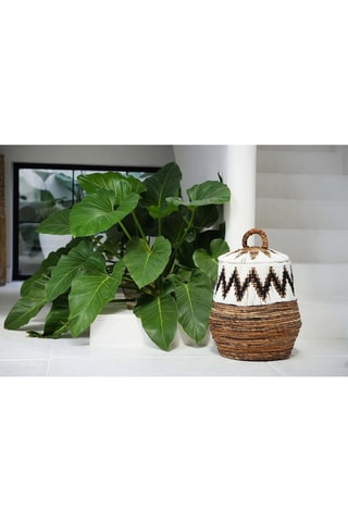 Panier Little Bay - 44 x 44 x 47 cm - Blanc