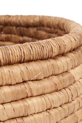 Panier de rangement Sarvatah - 60 cm - Beige