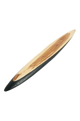 Plateau de service en teck - 150 x 20 x 3,5 cm