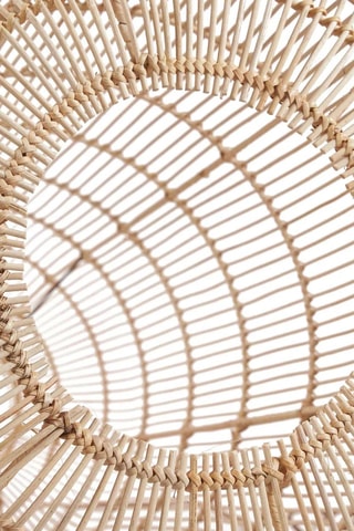Suspension en rotin Bozelo - Beige