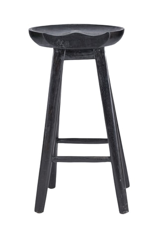 Tabouret de bar en manguier Tala - 40 x 75 x 35 cm