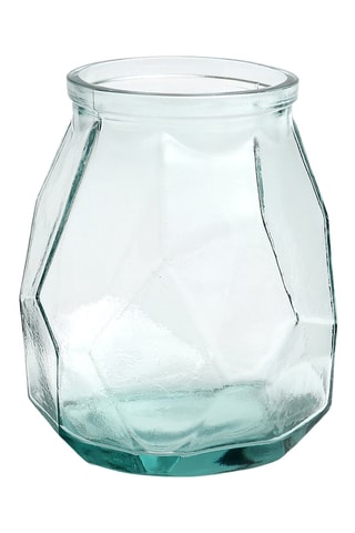 Vase Origami - 19 cm - Bleu