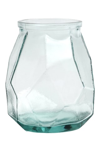 Vase Origami - 19 cm - Bleu
