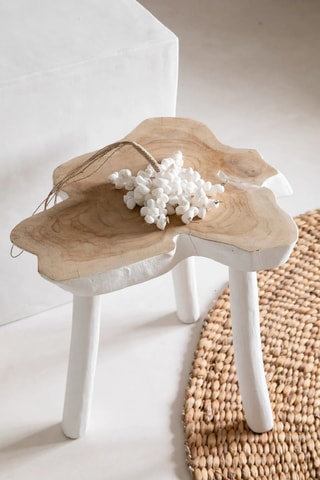 Table d’appoint en teck - 45 x 45 x 40 cm