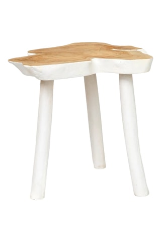 Table d’appoint en teck - 45 x 45 x 40 cm