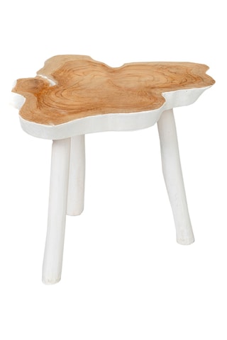 Table d’appoint en teck - 45 x 45 x 40 cm