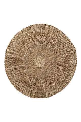 Tapis Mékong - Naturel - 90 x 90 x 1 cm