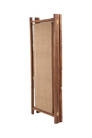 Paravent en teck Zenbu - 205 x 4 x 178 cm - Naturel