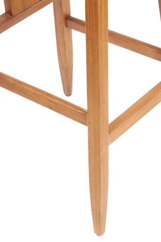 Tabouret en teck LovYa - 51 x 109 x 47 cm
