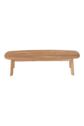 Banc en teck Tutuala - 160 x 45 x 40 cm