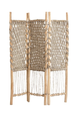 Paravent en teck - 150 x 5 x 170 cm - Naturel